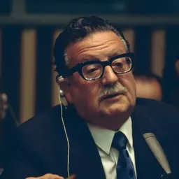Portrait of Salvador Allende