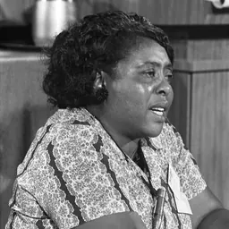 Portrait of Fannie Lou Hamer