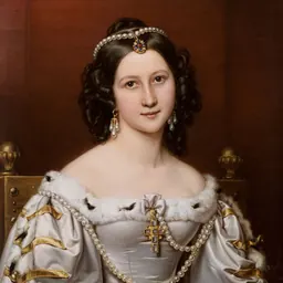 Portrait of Charlotte von Hagn