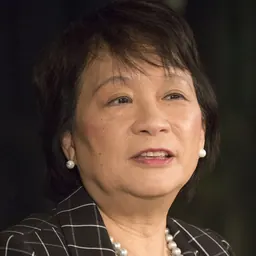 Portrait of Angie Chen Button