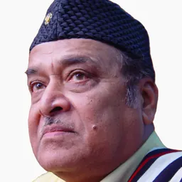 Portrait of Bhupen Hazarika