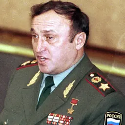 Portrait of Pavel Grachev