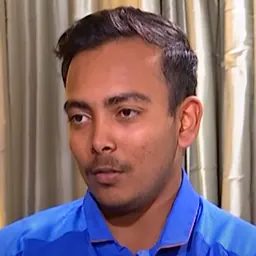 Portrait of Prithvi Shaw