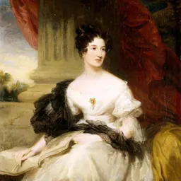 Portrait of Lucy Herbert, Countess of Powis