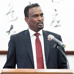 Portrait of Abdirahman Dahir Adam