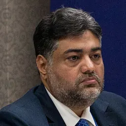 Portrait of Syed Samsam Bukhari