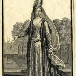 Portrait of Saliha Sultan