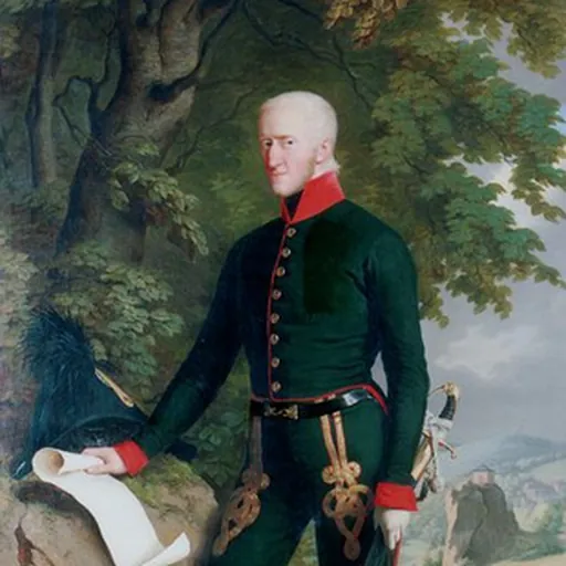 Portrait of George I of Saxe-Meiningen