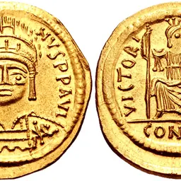 Portrait of Justin II