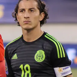 Portrait of Andrés Guardado