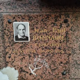 Portrait of Jean-Paul Bonnaire