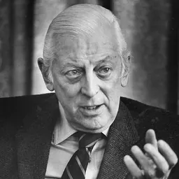 Portrait of Alistair Cooke