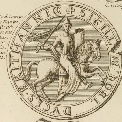 Portrait of Hoel, Count of Nantes
