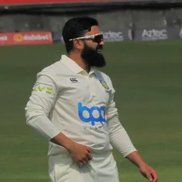 Portrait of Ajaz Patel