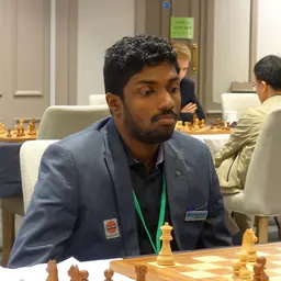 Portrait of Adhiban Baskaran