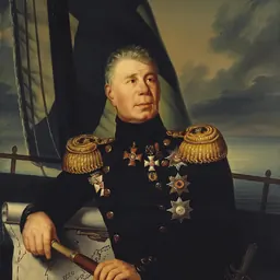 Portrait of Adam Johann von Krusenstern