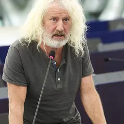 Portrait of Mick Wallace