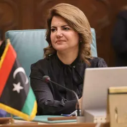 Portrait of Najla Mangoush