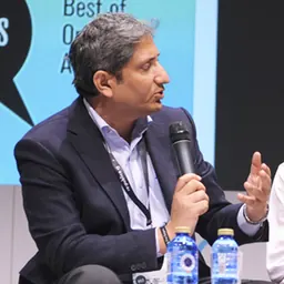 Portrait of Ravish Kumar