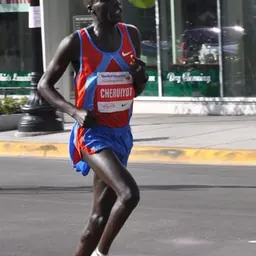 Portrait of Evans Cheruiyot