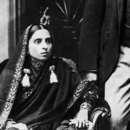 Portrait of Swarup Rani Nehru