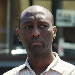 Portrait of Mohamud Noor