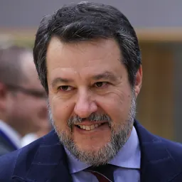 Portrait of Matteo Salvini