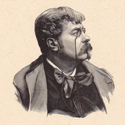Portrait of Camille Lemonnier