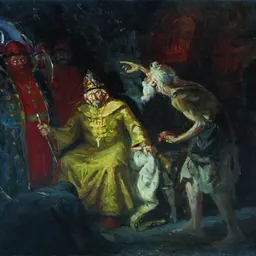 Portrait of Nicholas Salos of Pskov