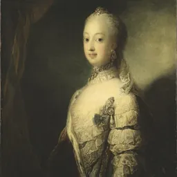 Portrait of Sophia Magdalena of Denmark