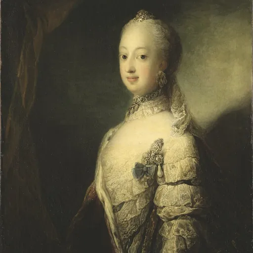 Portrait of Sophia Magdalena of Denmark