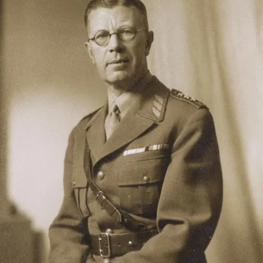 Portrait of Gustaf VI Adolf of Sweden