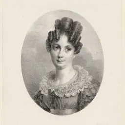 Portrait of Alexandrine-Marie-Agathe Gavaudan-Ducamel