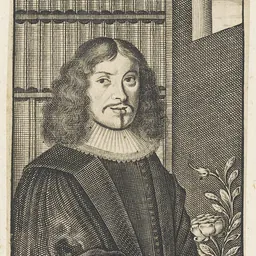 Portrait of Johann Gottfried Olearius