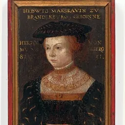 Portrait of Hedwig of Münsterberg-Oels
