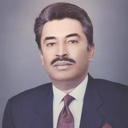 Portrait of Makhdoom Altaf Ahmed