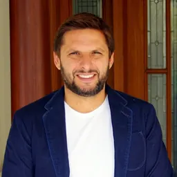 Portrait of Shahid Afridi