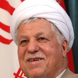 Portrait of Akbar Hashemi Rafsanjani