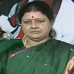 Portrait of V. K. Sasikala