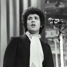 Portrait of Lucio Battisti
