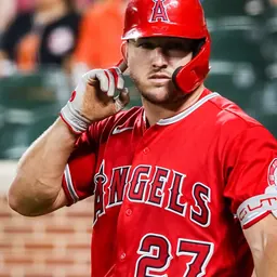 Portrait of Mike Trout