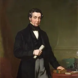 Portrait of Charles Gray Round