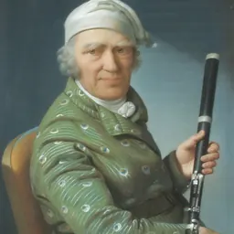 Portrait of Johann George Tromlitz