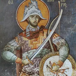 Portrait of Saint Mercurius