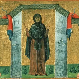 Portrait of Melania the Younger