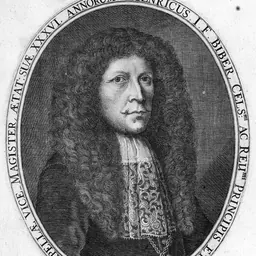 Portrait of Heinrich Biber