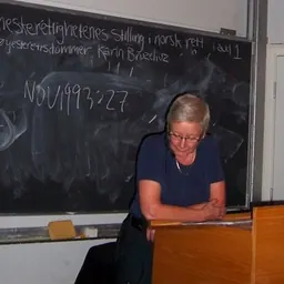 Portrait of Karin Maria Bruzelius