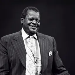 Portrait of Oscar Peterson