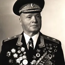 Portrait of Dmitry Lelyushenko