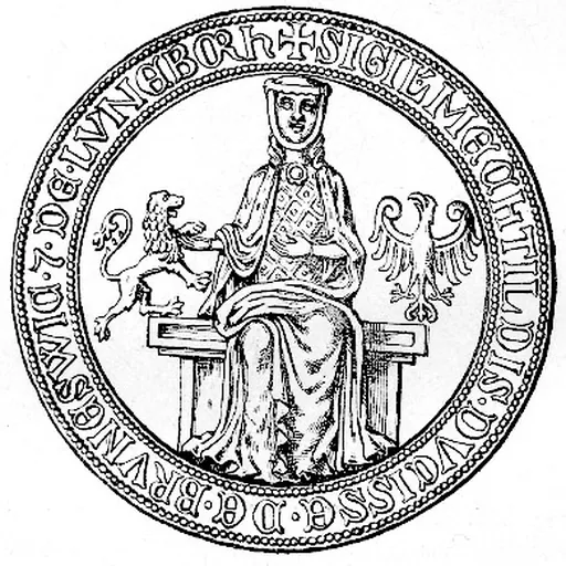Portrait of Matilda of Brandenburg, Duchess of Brunswick-Lüneburg